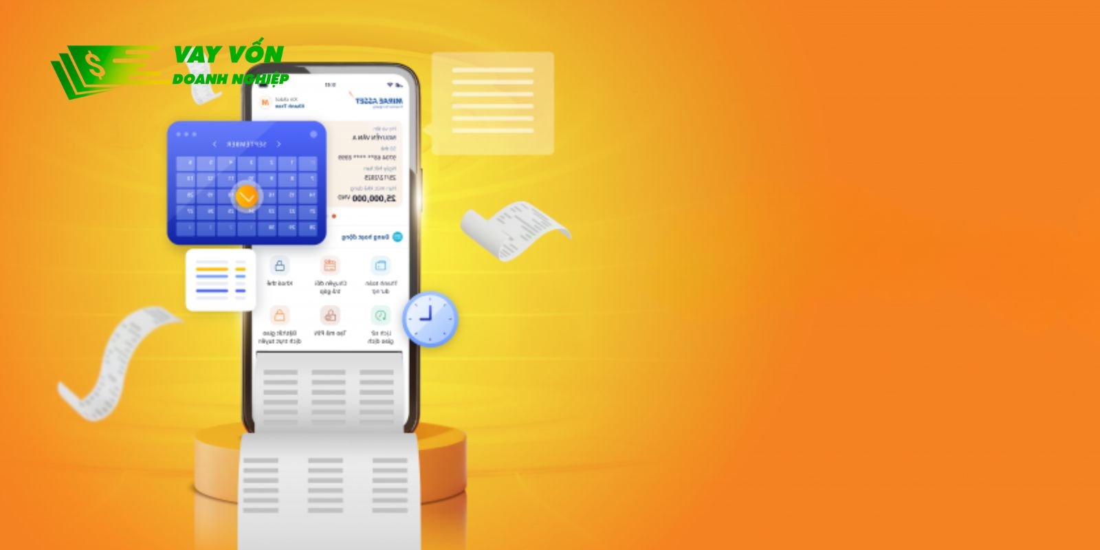 Tất cả thao tác đều được thực hiện trên thiết bị có kết nối internet