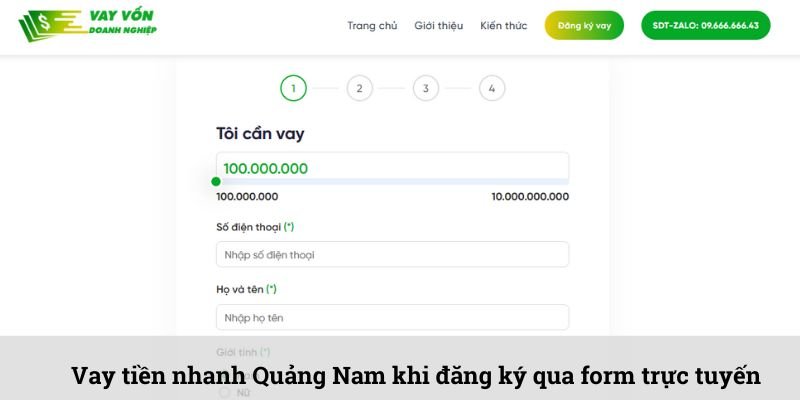 vay tiền nhanh Quảng Nam