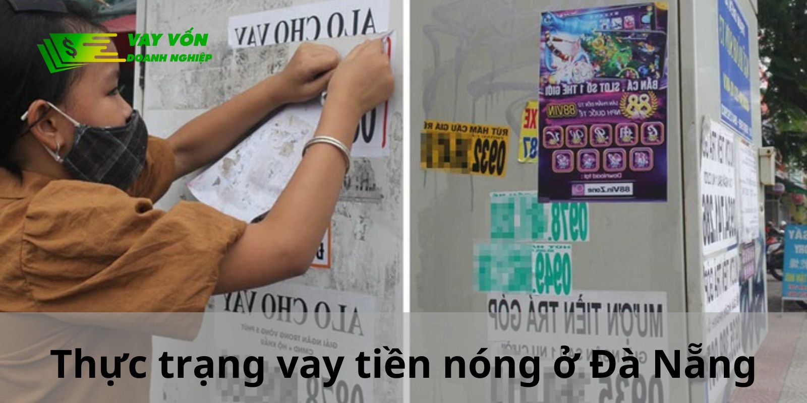 Những thông tin cho vay "đen" xuất hiện tràn lan
