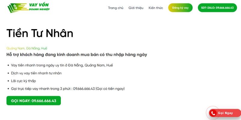 vay tiền nhanh Đà Nẵng